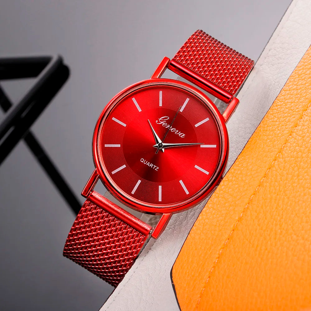 Reloj ARISTO Rose — Malla Rosa
