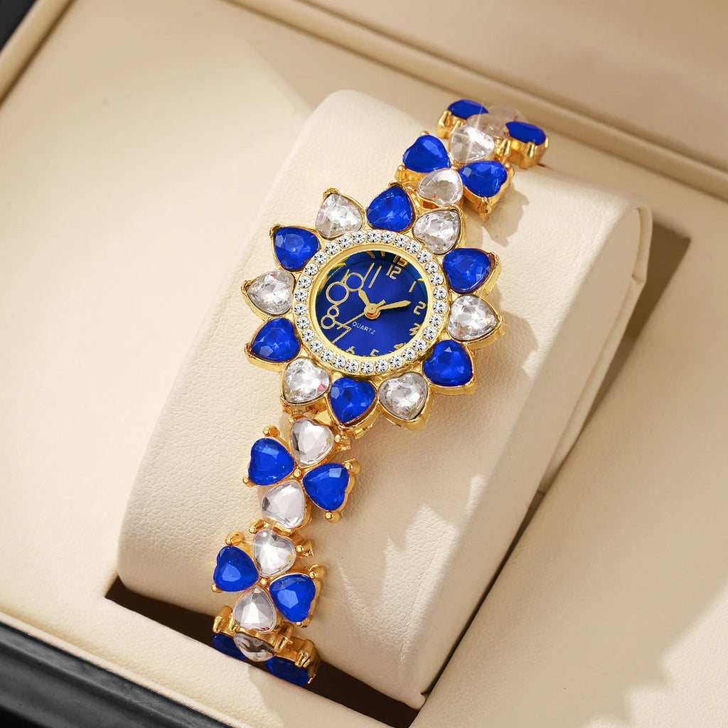 Reloj ARISTO Bloom — Diseño Floral con Strass