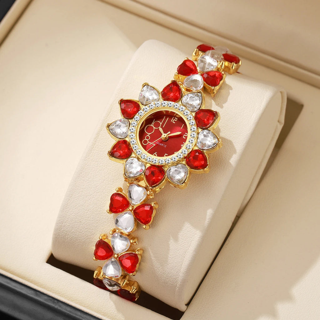 Reloj ARISTO Bloom — Diseño Floral con Strass