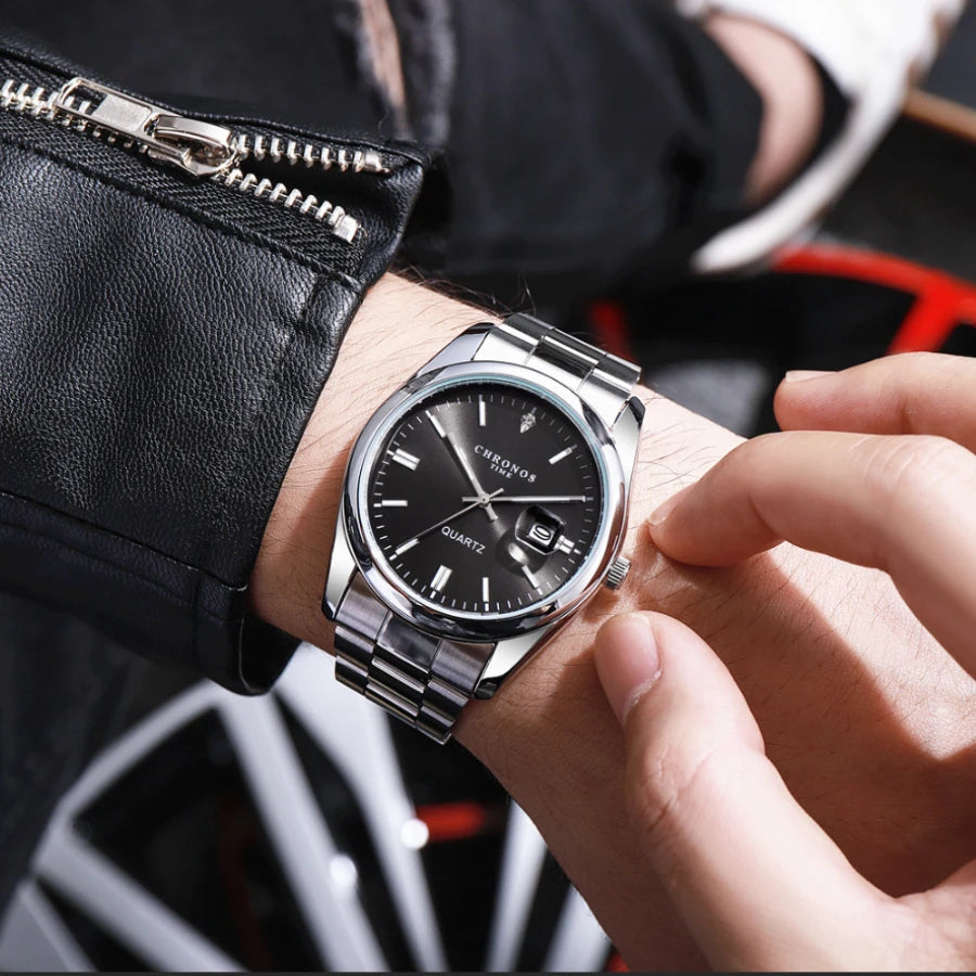 Reloj Cronógrafo Acero para Hombre | ARISTO
