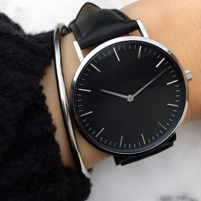 Reloj Mujer Elegante de Cuero | Cuarzo Minimalista