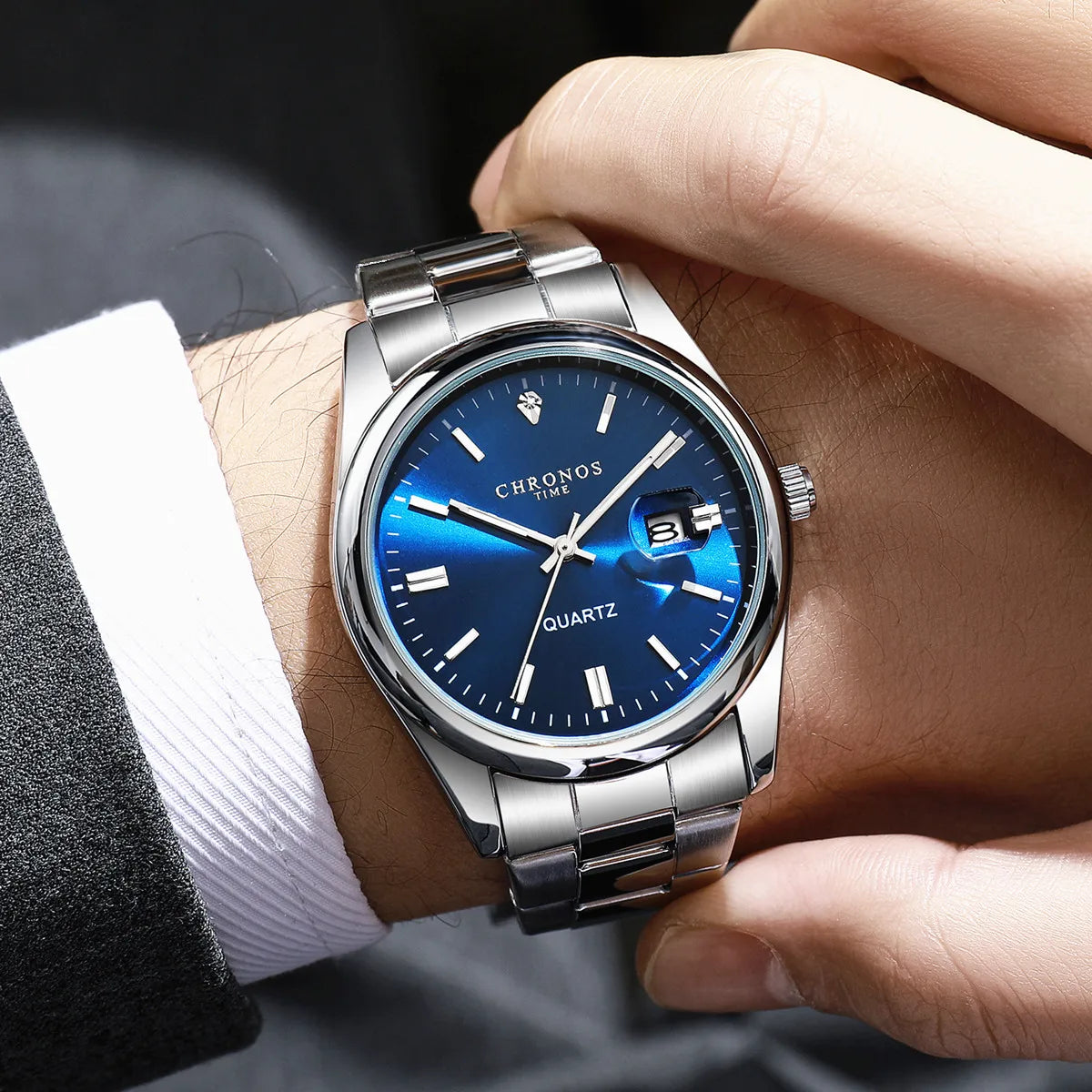Reloj Cronógrafo Acero para Hombre | ARISTO