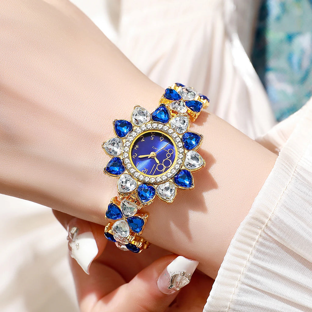 Reloj ARISTO Bloom — Diseño Floral con Strass