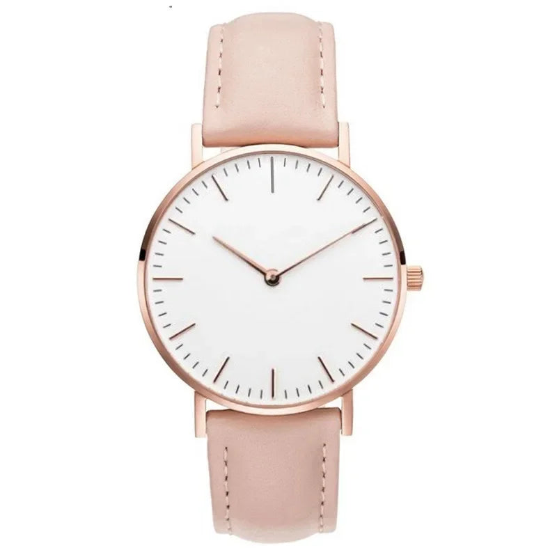 Reloj Mujer Elegante de Cuero | Cuarzo Minimalista