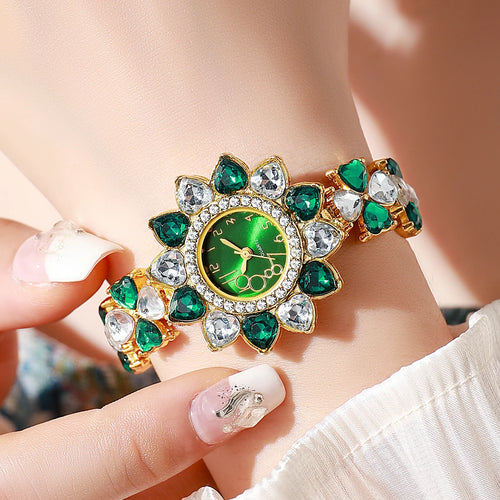Reloj ARISTO Bloom — Diseño Floral con Strass